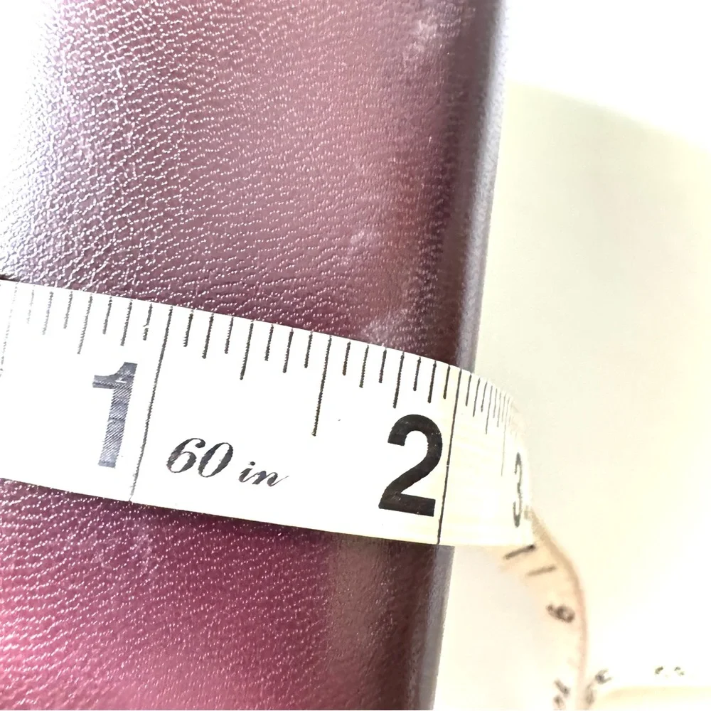 Franklin Covey Burgundy Leather Planner binder
